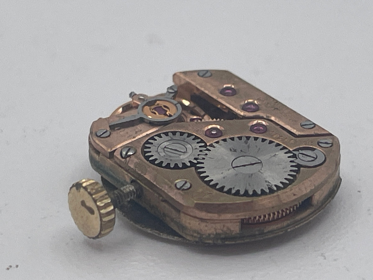 Vintage Ladies Omega 17-Jewel Caliber 242 Mechanical Watch Movement – 18mm Working Restoration Part (c. 1960)