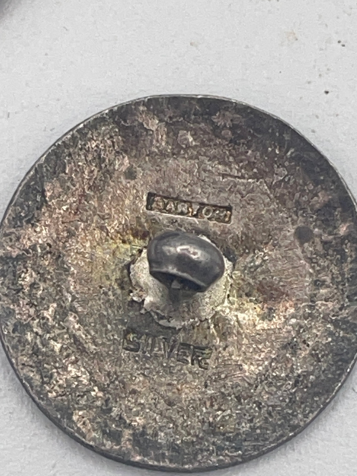 Vintage British & Colonial Collectible Lot: Presidency Golf Club Bombay Silver Button, 1956 Enfield Walking Medal, League of Light Ribbon & National Gymnastic Display Pendant