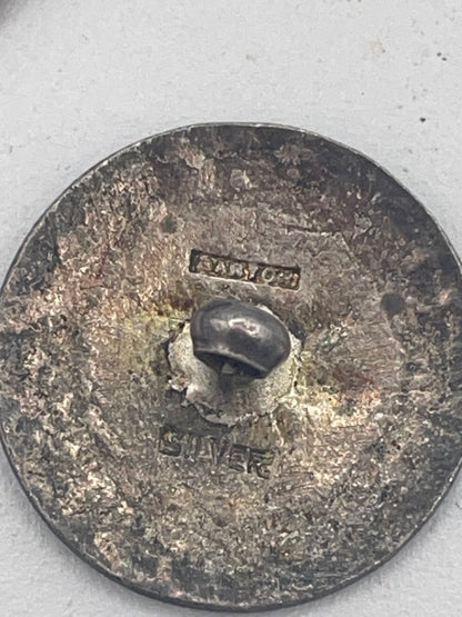 Vintage British & Colonial Collectible Lot: Presidency Golf Club Bombay Silver Button, 1956 Enfield Walking Medal, League of Light Ribbon & National Gymnastic Display Pendant