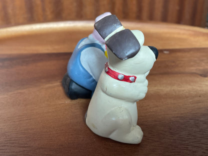 Pair of Wallace and Gromit Salt and Pepper Pots -  6.5cm Tall