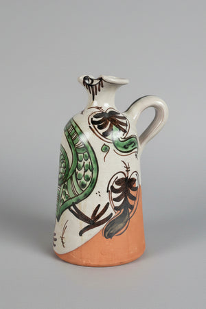 Spanish Domingo Punter Teruel R.10&nbsp; Sangria pottery jug 25cm tall