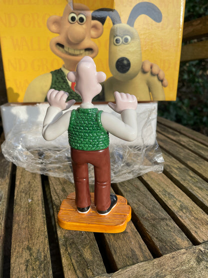 Wallace and Gromit - Wallace Coalport figurine boxed 14.5cm tall