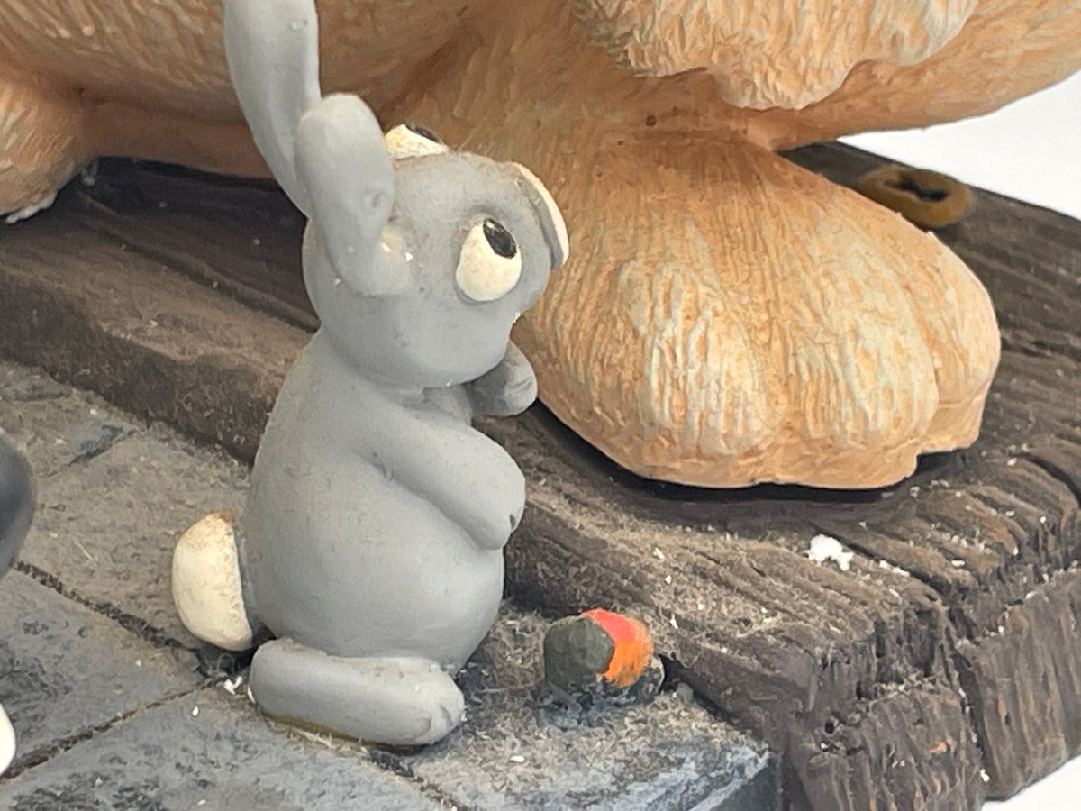 Wallace & Gromit The Curse of the Were-Rabbit Statue 3 | Victor Quartermaine, Philip & The Were-Rabbit Boxed Figure