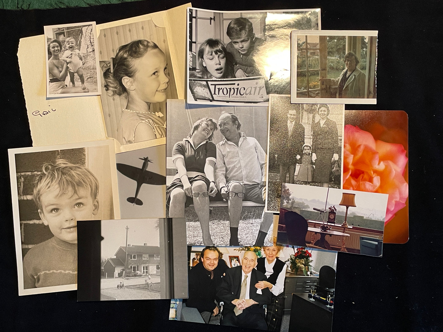 Unique personal collection No. 17 of Eric Morecambe’s family photos from his private study