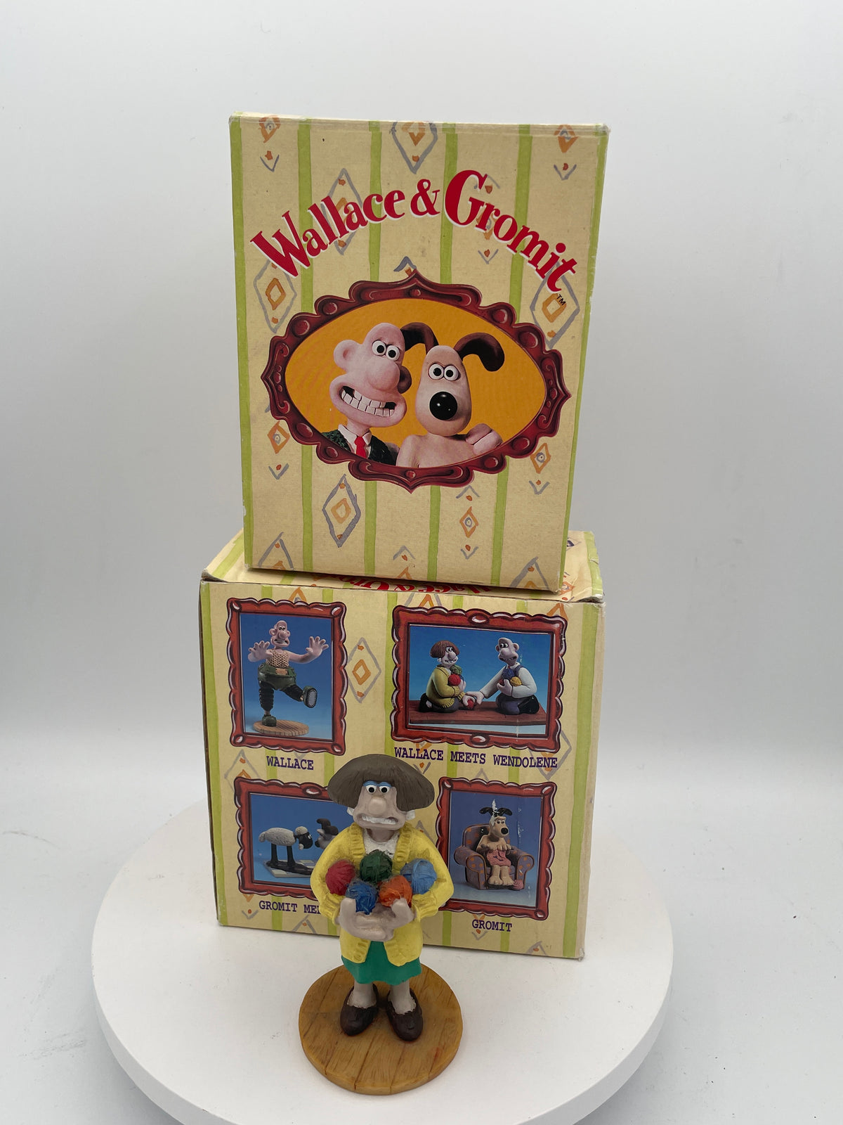 Wallace & Gromit A Close Shave Figurine Collection x3 | Boxed & Unboxed Set