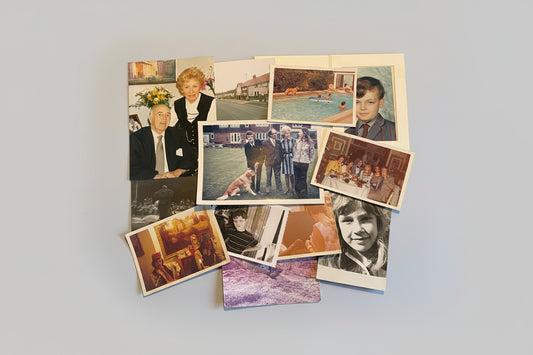 Unique personal collection No. 16 of Eric Morecambe’s family photos from his private study