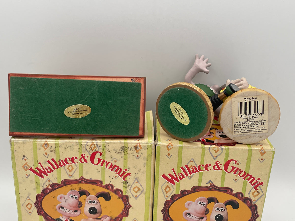 Wallace & Gromit A Close Shave Figurine Collection x3 | Boxed & Unboxed Set
