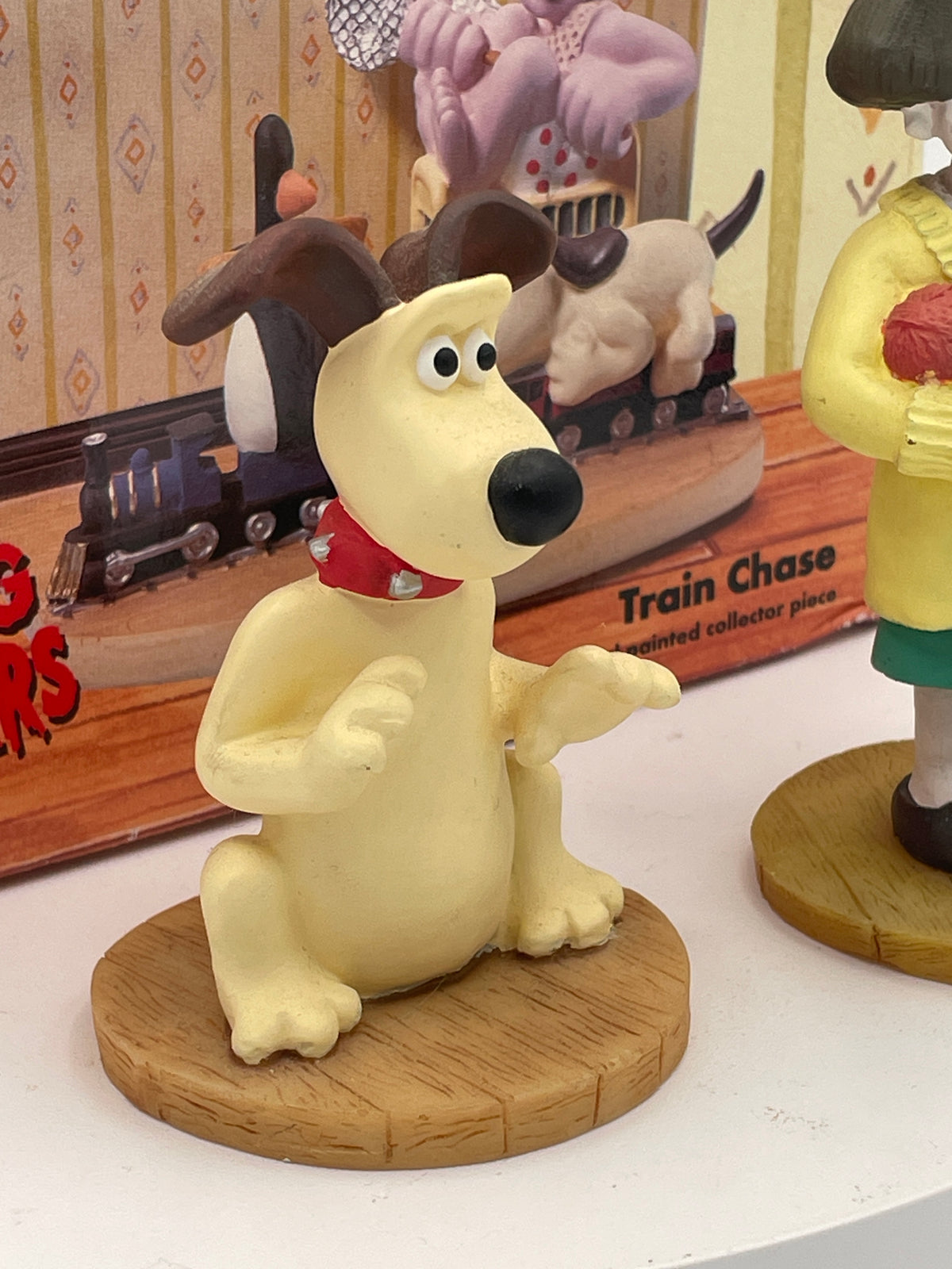 Wallace & Gromit The Wrong Trousers Train Chase Boxed Scene & Figures x3 Set