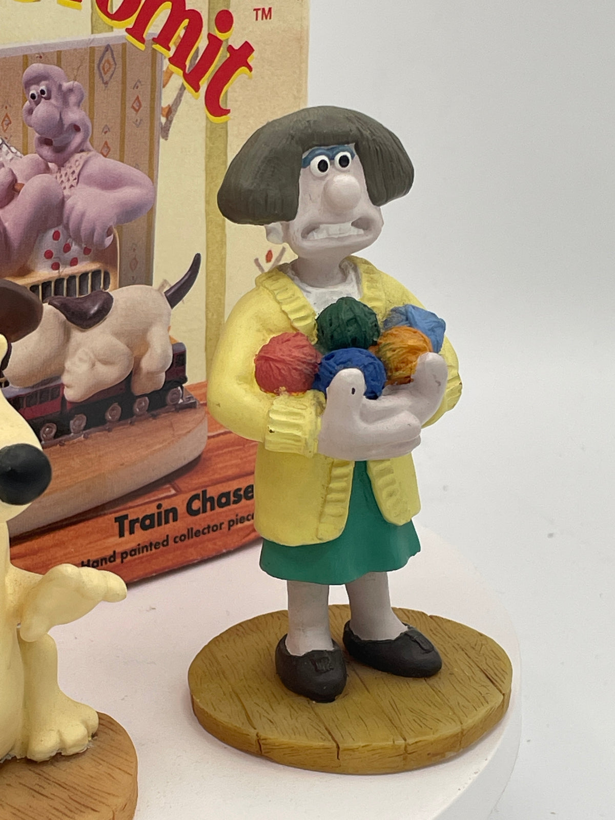 Wallace & Gromit The Wrong Trousers Train Chase Boxed Scene & Figures x3 Set