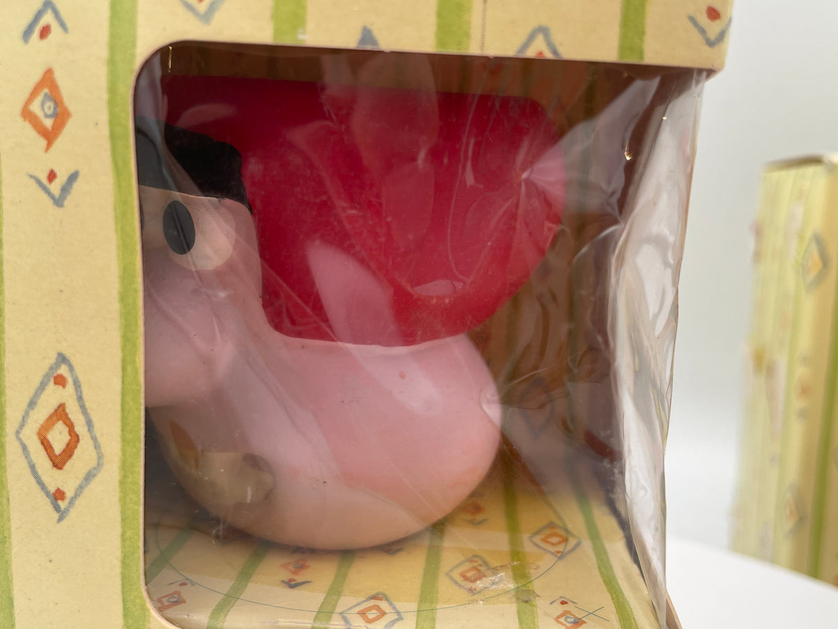 Wallace & Gromit Complete Ceramic Egg Cup Collection | Kinnerton Boxed Set & Rare Original Chocolate Egg
