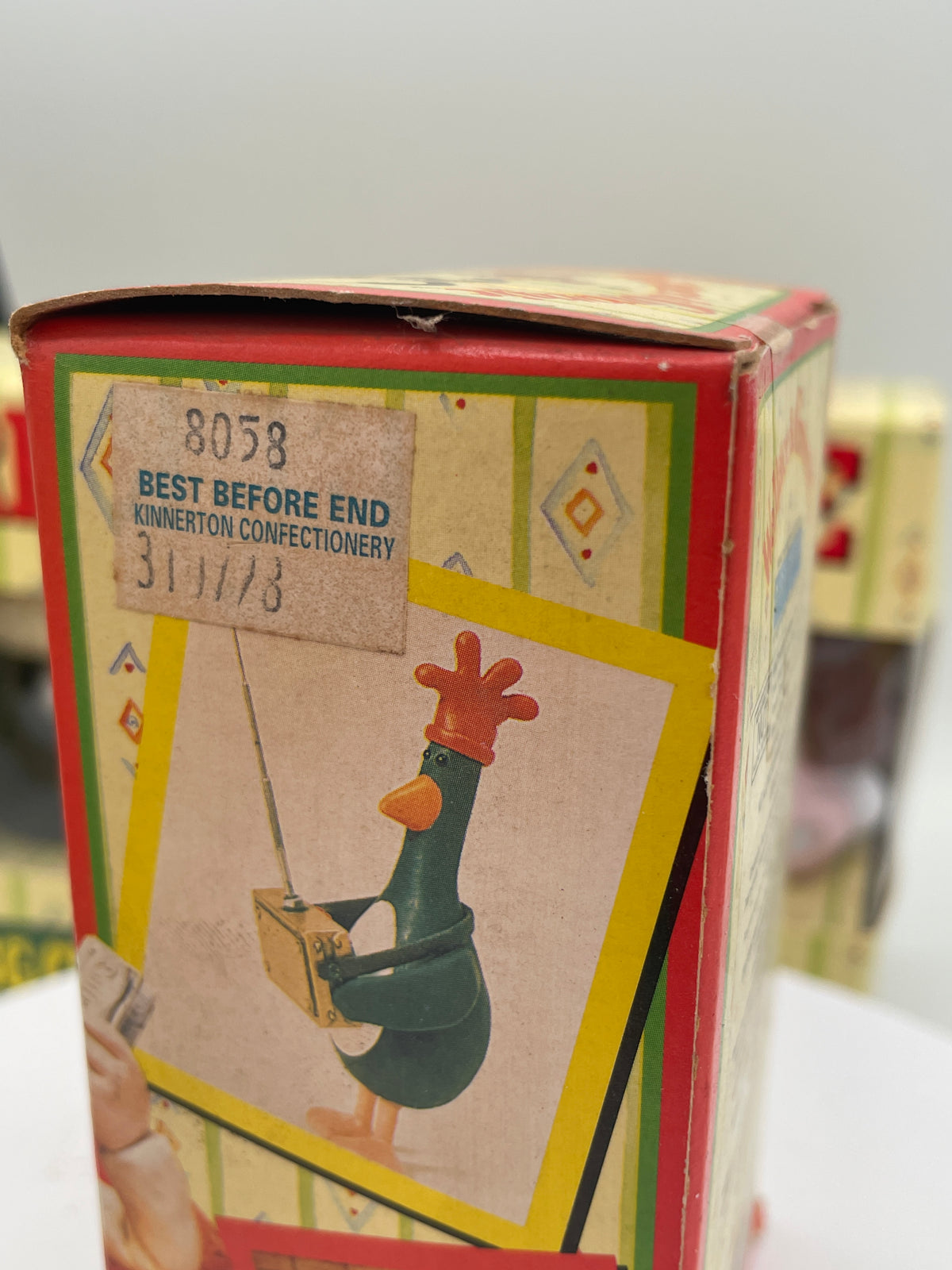Wallace & Gromit Complete Ceramic Egg Cup Collection | Kinnerton Boxed Set & Rare Original Chocolate Egg