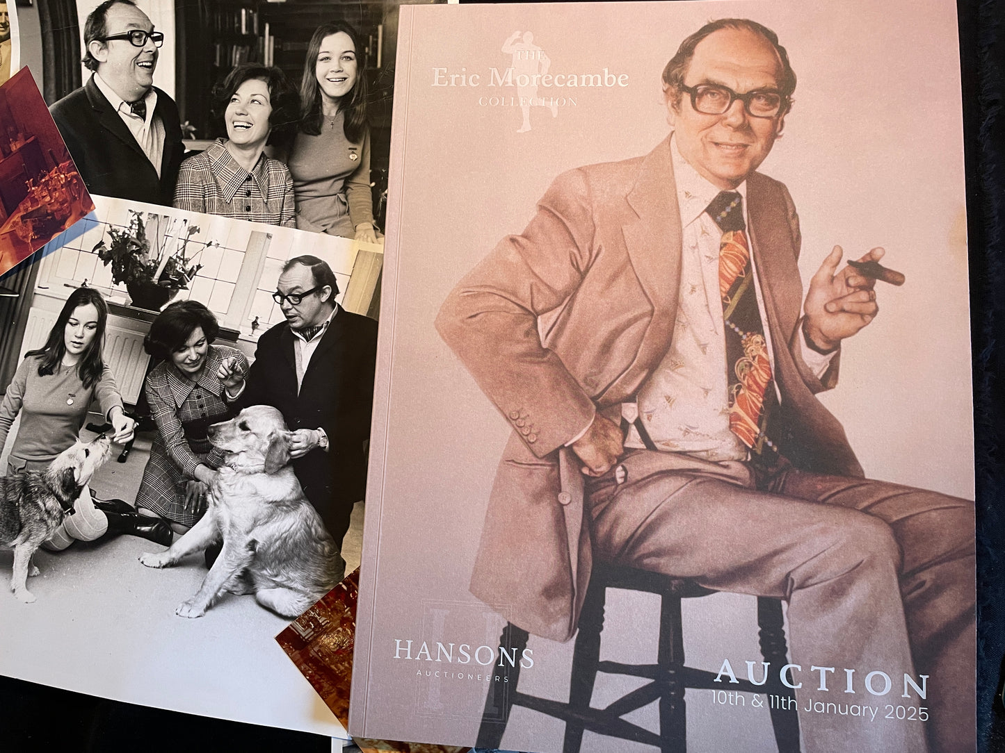 Unique personal collection No. 13 of Eric Morecambe’s family photos from his private study