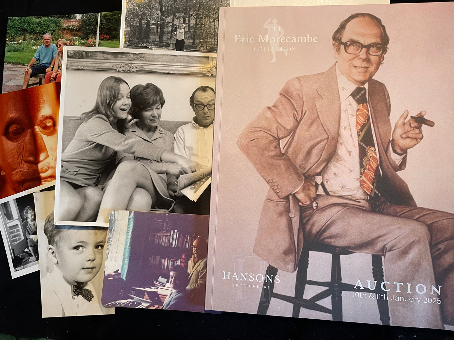 Unique personal collection No. 12 of Eric Morecambe’s family photos from his private study