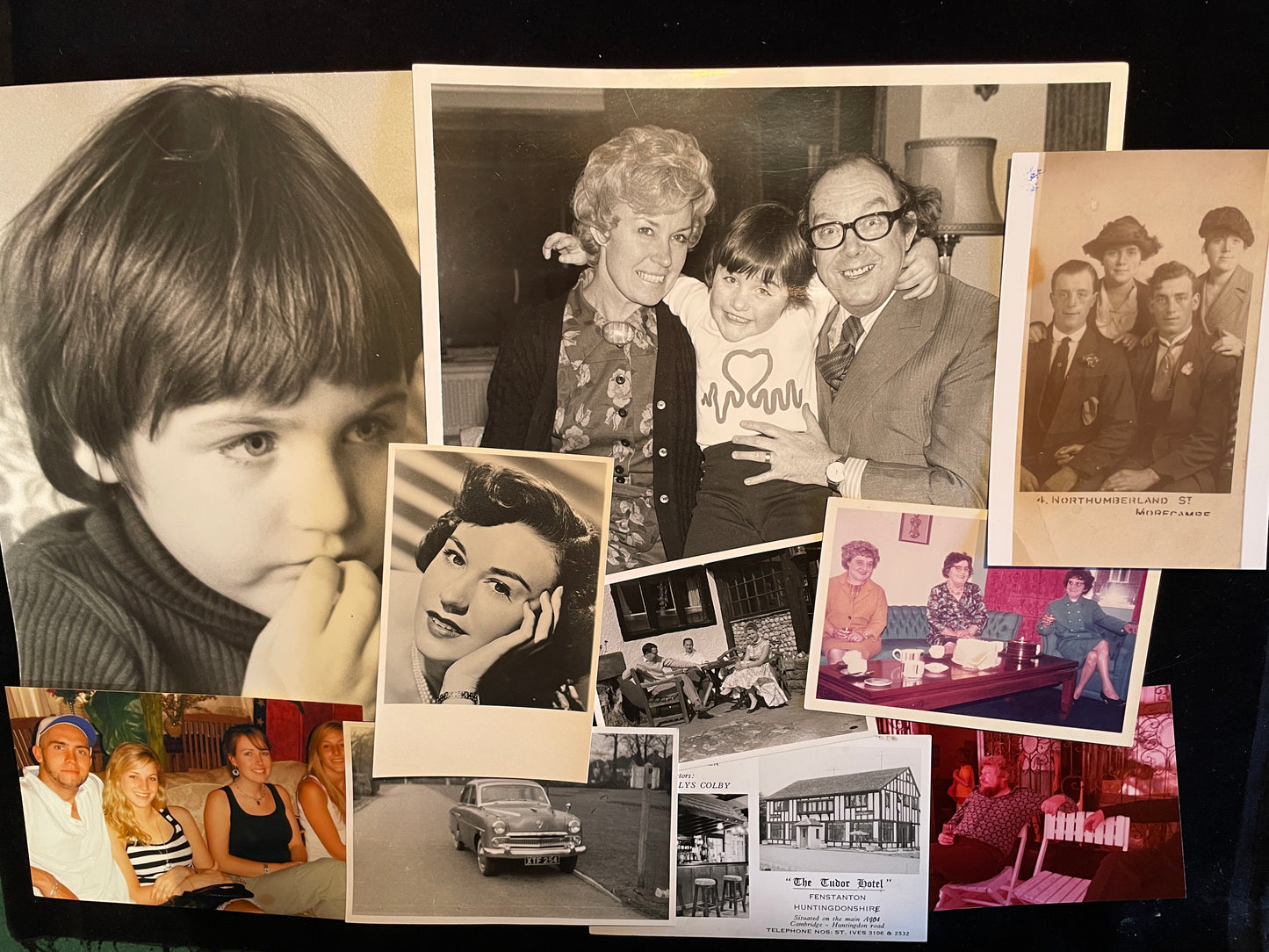 Unique personal collection No. 10 of Eric Morecambe’s family photos from his private study