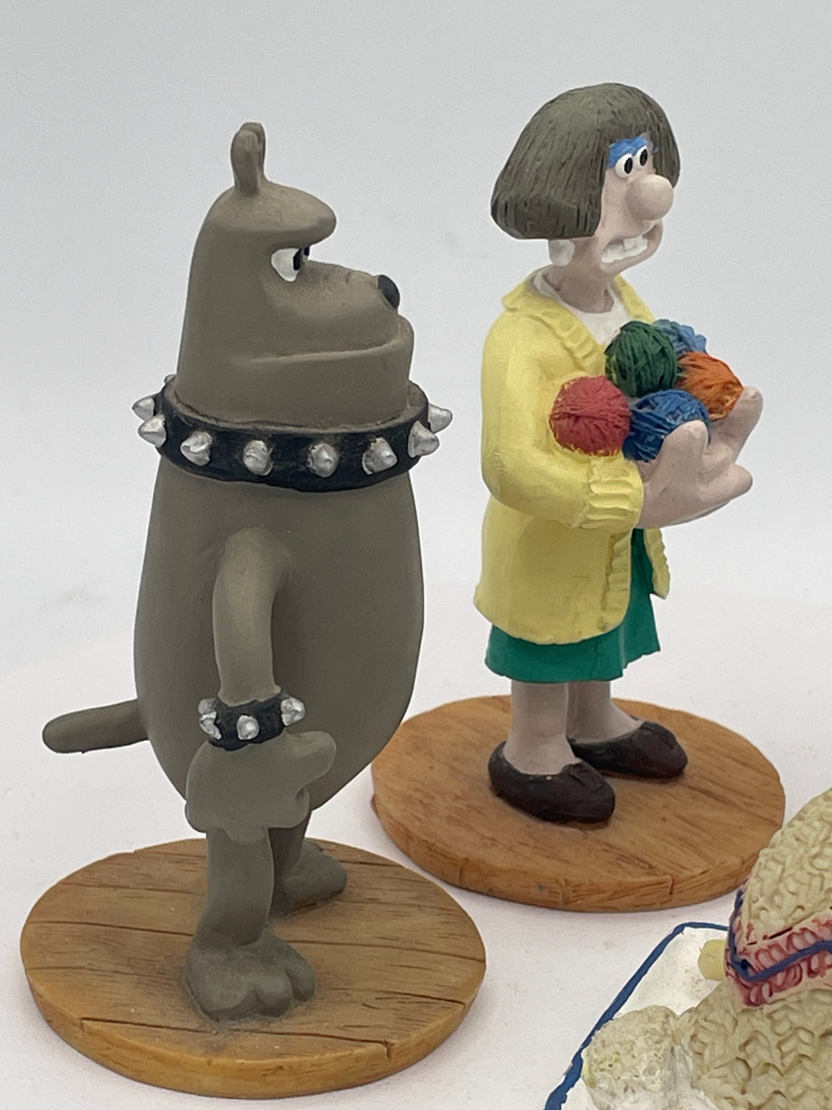 Wallace & Gromit A Close Shave Figurine Set x4 | Wallace Window Cleaner, Preston, Shaun & Wendolene