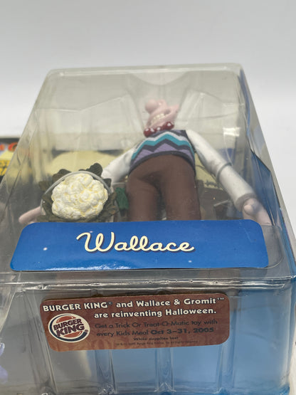 Wallace & Gromit The Curse of the Were-Rabbit Wallace Action Figure | McFarlane Toys 2005 Carded Blister Pack