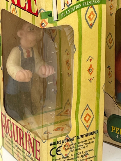 Wallace & Gromit Typhoo Tea Promotional Figurine & Salt/Pepper Pot Collection | Boxed Set