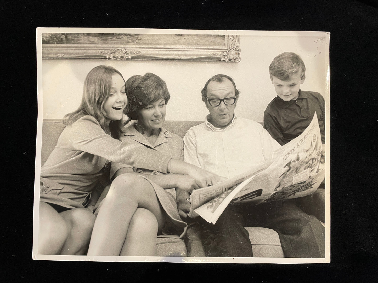 Unique personal collection No. 12 of Eric Morecambe’s family photos from his private study