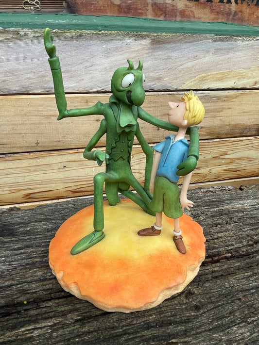 Roald Dahl James and The Grasshopper figurine by Robert Harrop