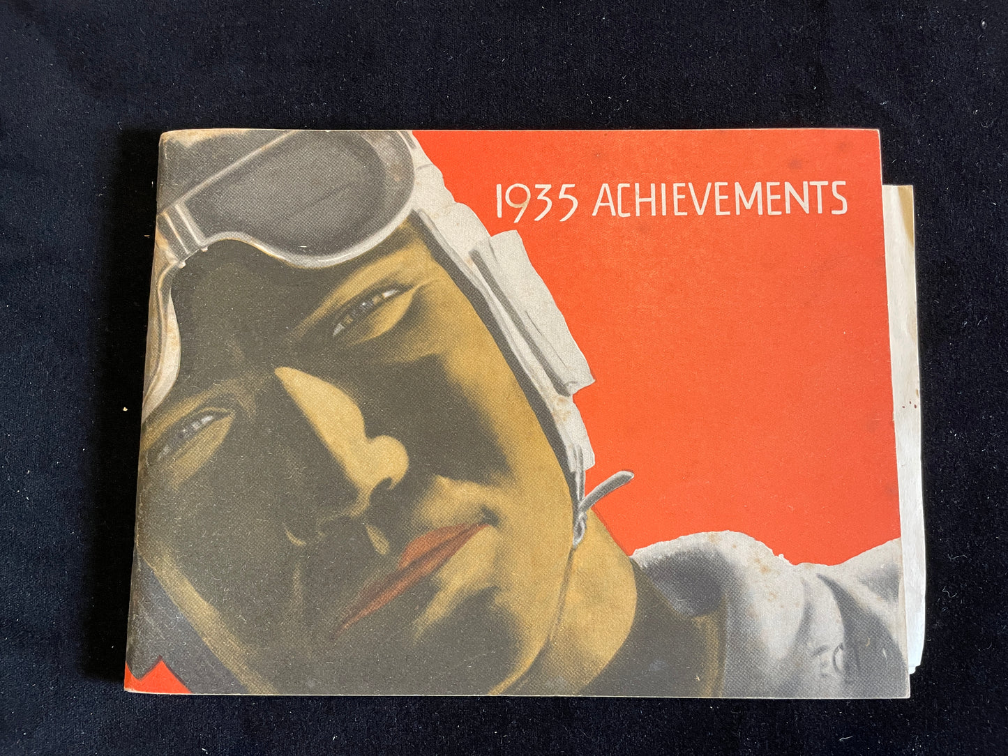 Castrol Achievements 1935 Racing and Rallying Cars and  Motorcycles brochure with original signed letter