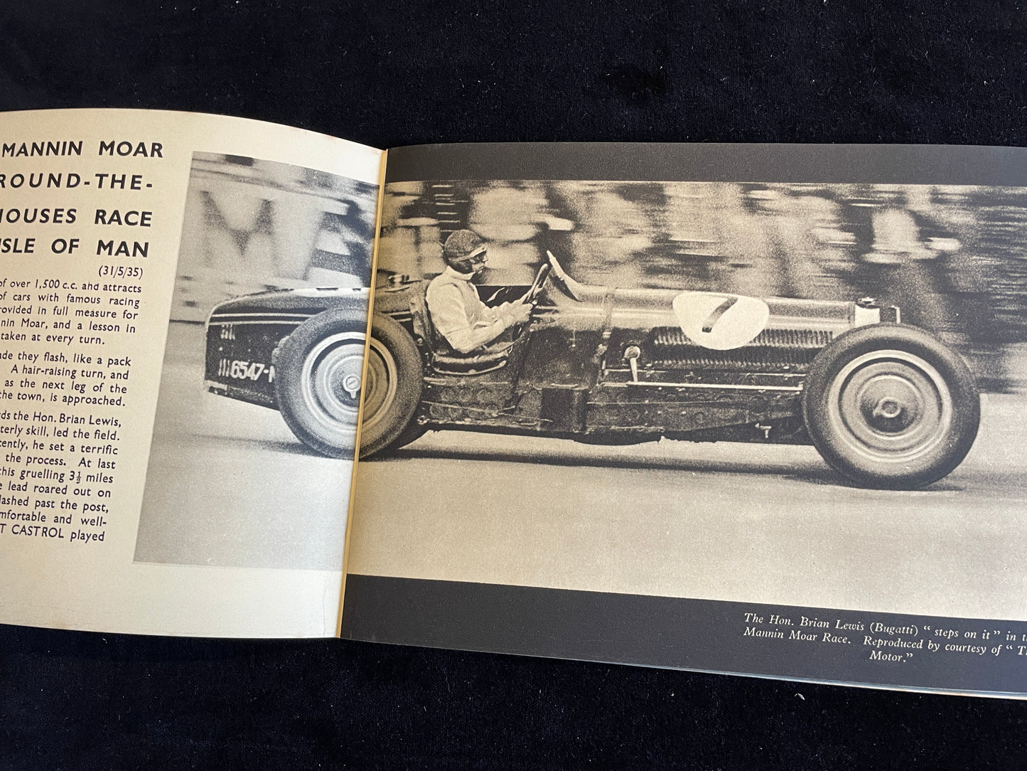 Castrol Achievements 1935 Racing and Rallying Cars and  Motorcycles brochure with original signed letter