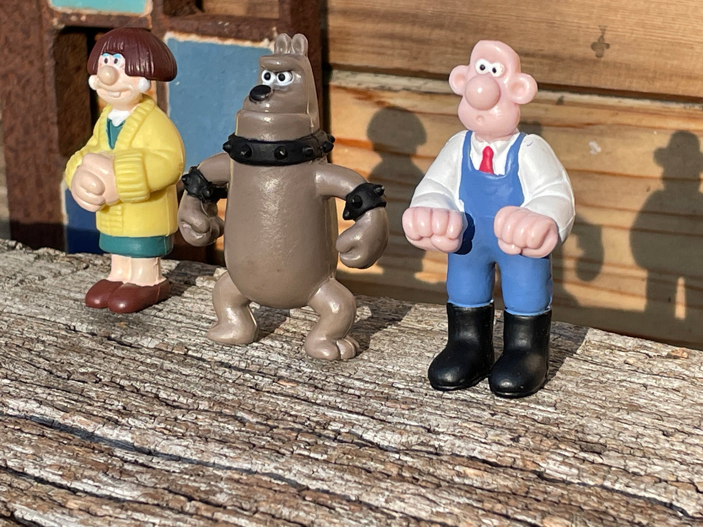 Wallace and Gromit A close Shave 90's character figures -  Wallace 6.5cm