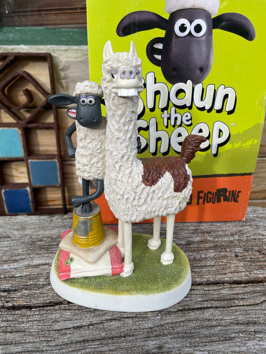 Shaun The Sheep Robert Harrop design figure - The Farmer's Llamas - Limited Edition