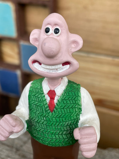 Vintage Wallace and Gromit character figures c90's