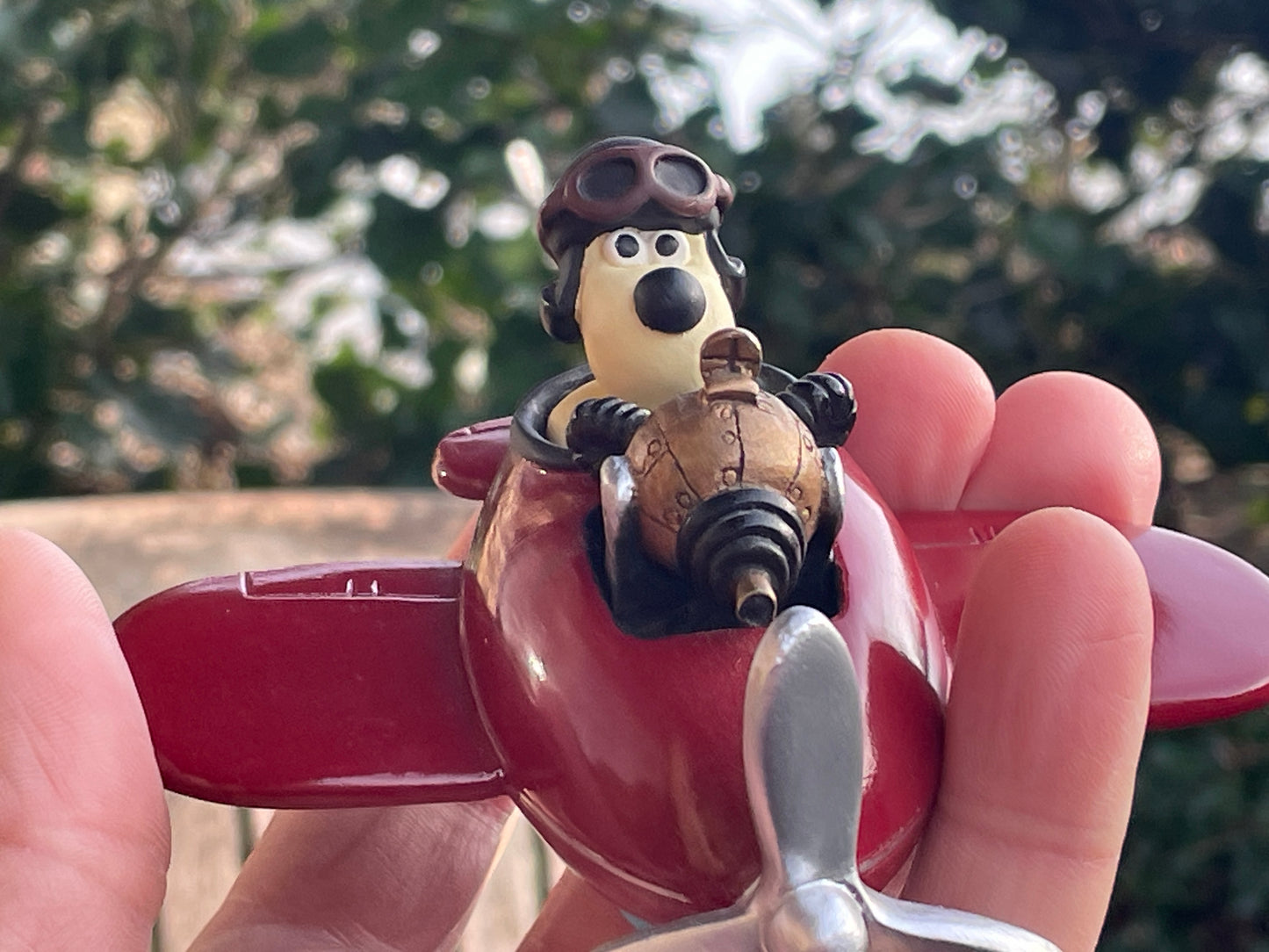 Gromit ornament from Wallace and Gromit in the film A Close Shave