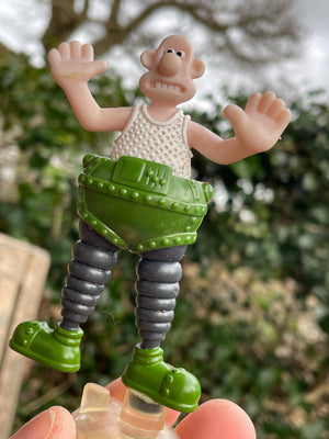 Wallace of Wallace and Gromit figure from Wrong Trousers 9cm tall