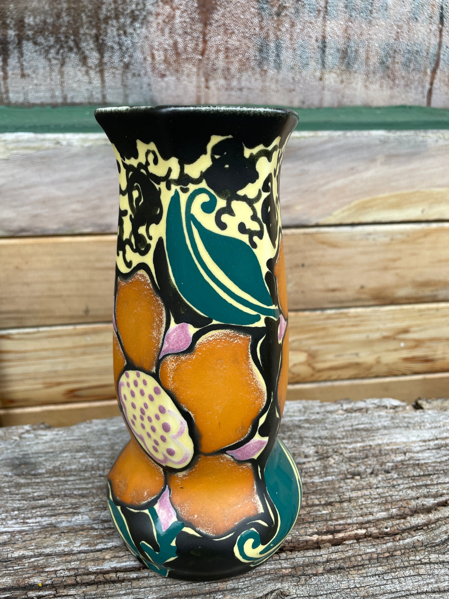 Art Nouveau ceramic vase by Ditmar Urbach c1920