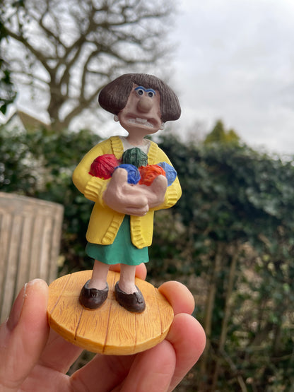 Wallace and Gromit's Wendolene character figure 10cm tall