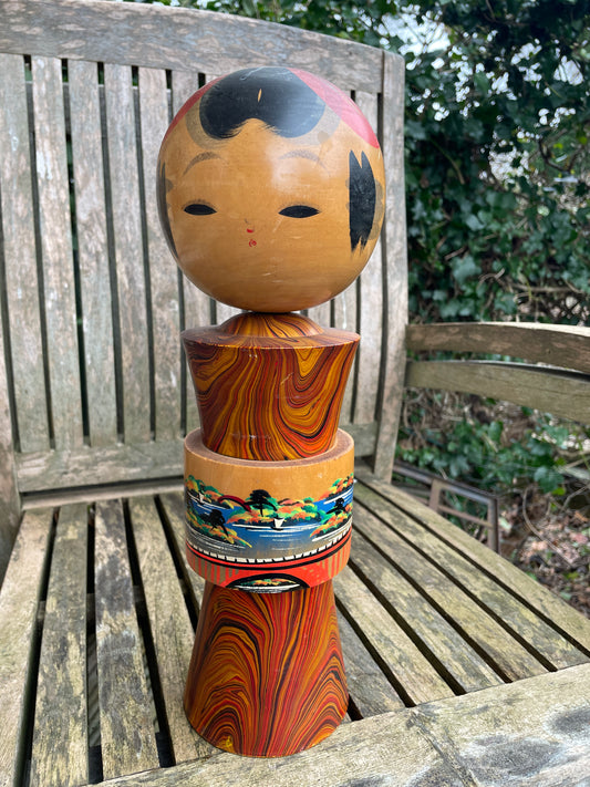 Original Kokeshi Doll measuring 36cm tall