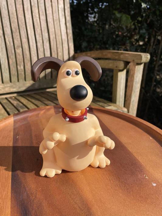 Vintage Wallace and Gromit - Gromit bobble head character 16cm tall