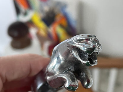 Vintage Jaguar Chrome Leaping Cat Bonnet Mascot – Wilmot Breeden 7 24265 2WB Original