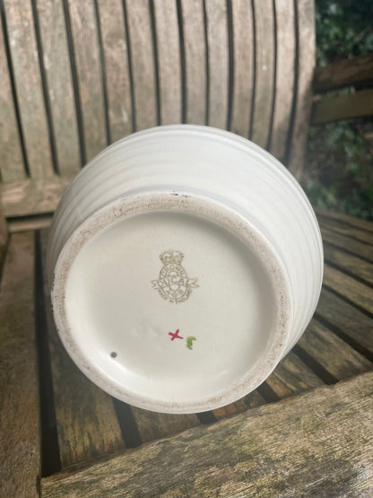 Art Deco Charlotte Rhead for Crown Ducal vase - Leaf and Trellis pattern