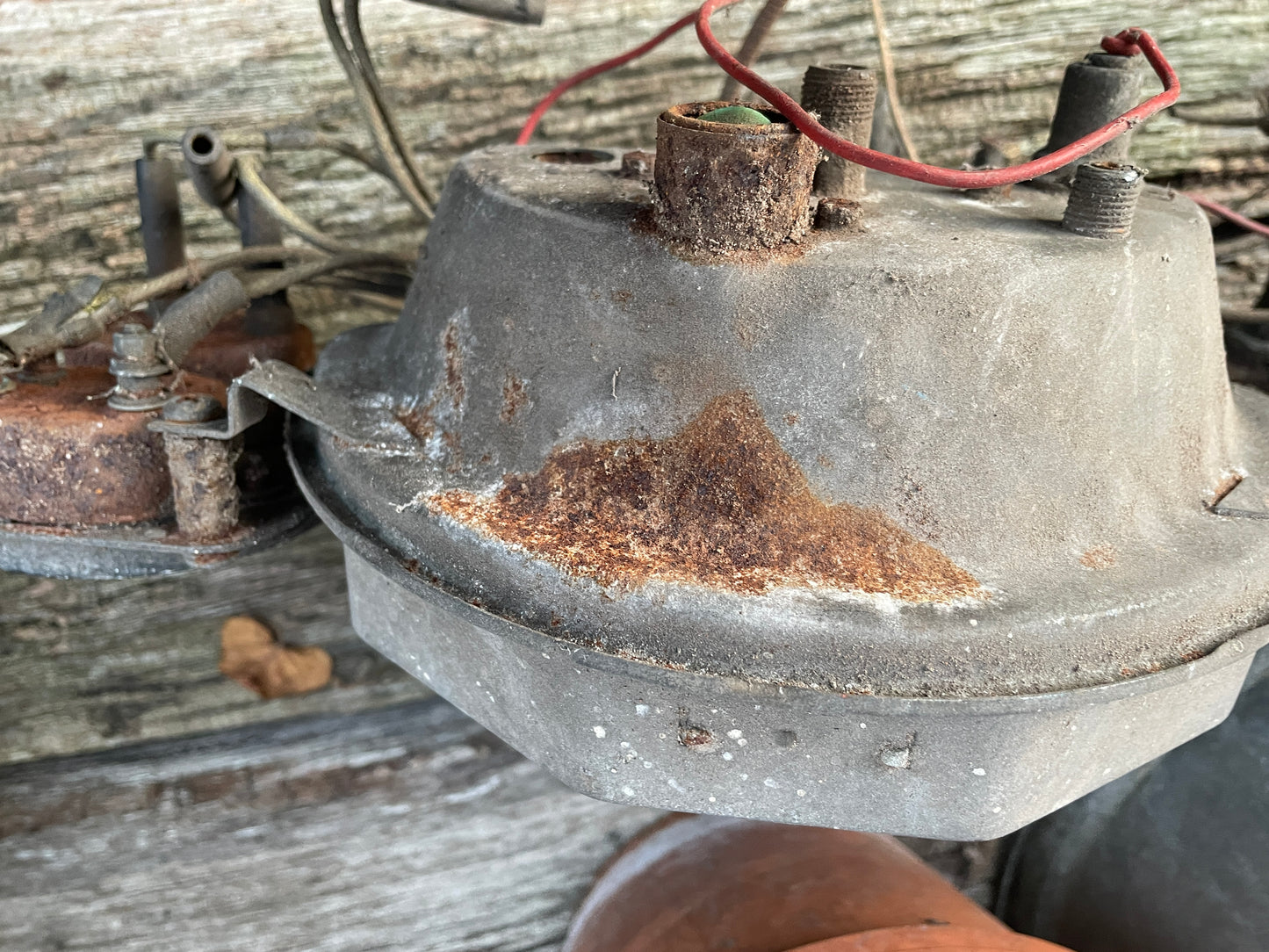 Vintage British Jaeger Magnettte Instrument Cluster Speedometer Gauge Panel Made in England c1950s