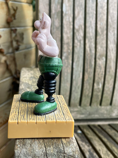 Wallace and Gromit The Wrong Trousers figure 10cm tall c1990's