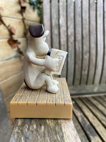 Wallace and Gromit's Gromit figure 8.5cm tall c1990's