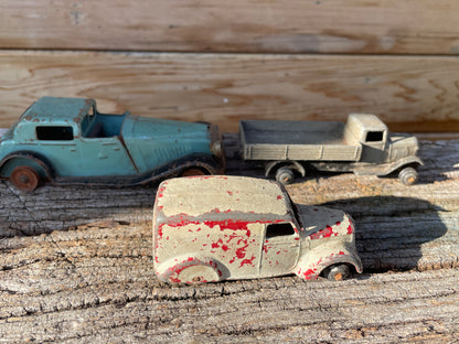 Tri-ang Minic and Dink Toy cars c1940's
