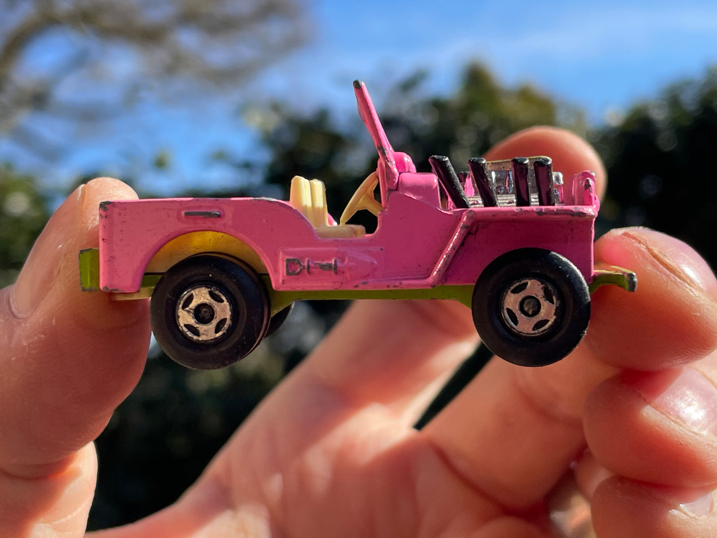 Three Matchbox Superfast No 2 Jeep Hot Rod by Lesney England 1971