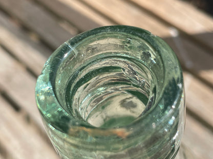 Two Highgate Brewery clear glass bottles incl. 1919 First World War Peace Celebration bottle