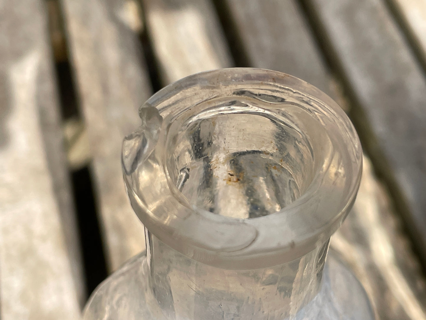 Laboratoires Marinier and One Space For A Glass old bottles