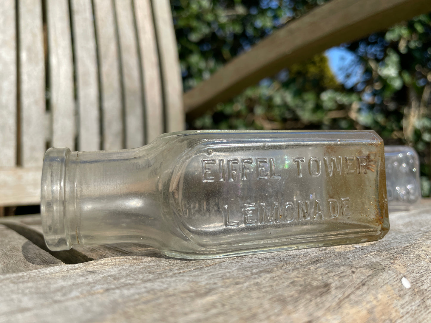 One Hauthaway's Peerless Gloss, Two Eiffel Tower and one Daddies sauce old bottles
