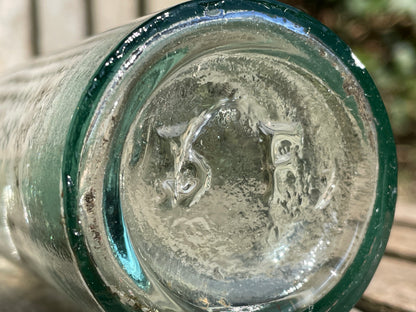 Victorian glass bottles including Yorkshire Relish Goodall Backhouse, American, JR & S examples