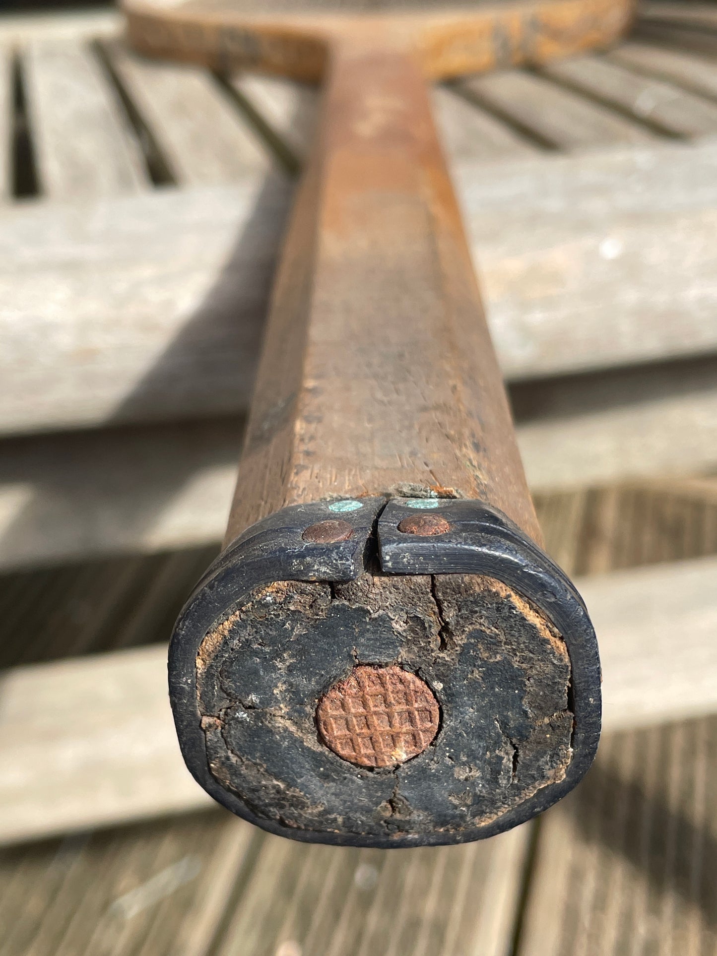 Vintage Wooden Tennis Racket, The Prefect, Grays Of Cambridge