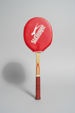 Vintage Wooden Slazenger Demon Tennis Racket Medium 4 Powerflex frame