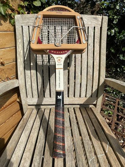 Vintage tennis racket -Madison Arrow Championship model made by Taiwan Strong of Japan