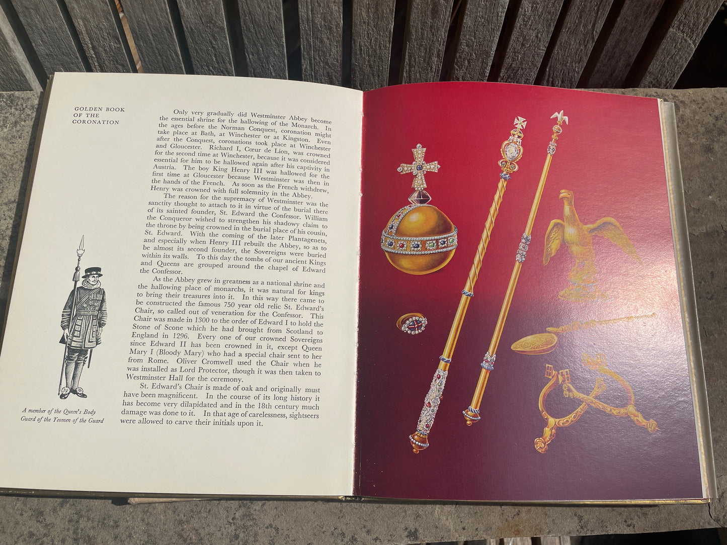 The Golden Book – 1953 Coronation Edition – Daily Mail Period Book – Queen Elizabeth II Royal Souvenir