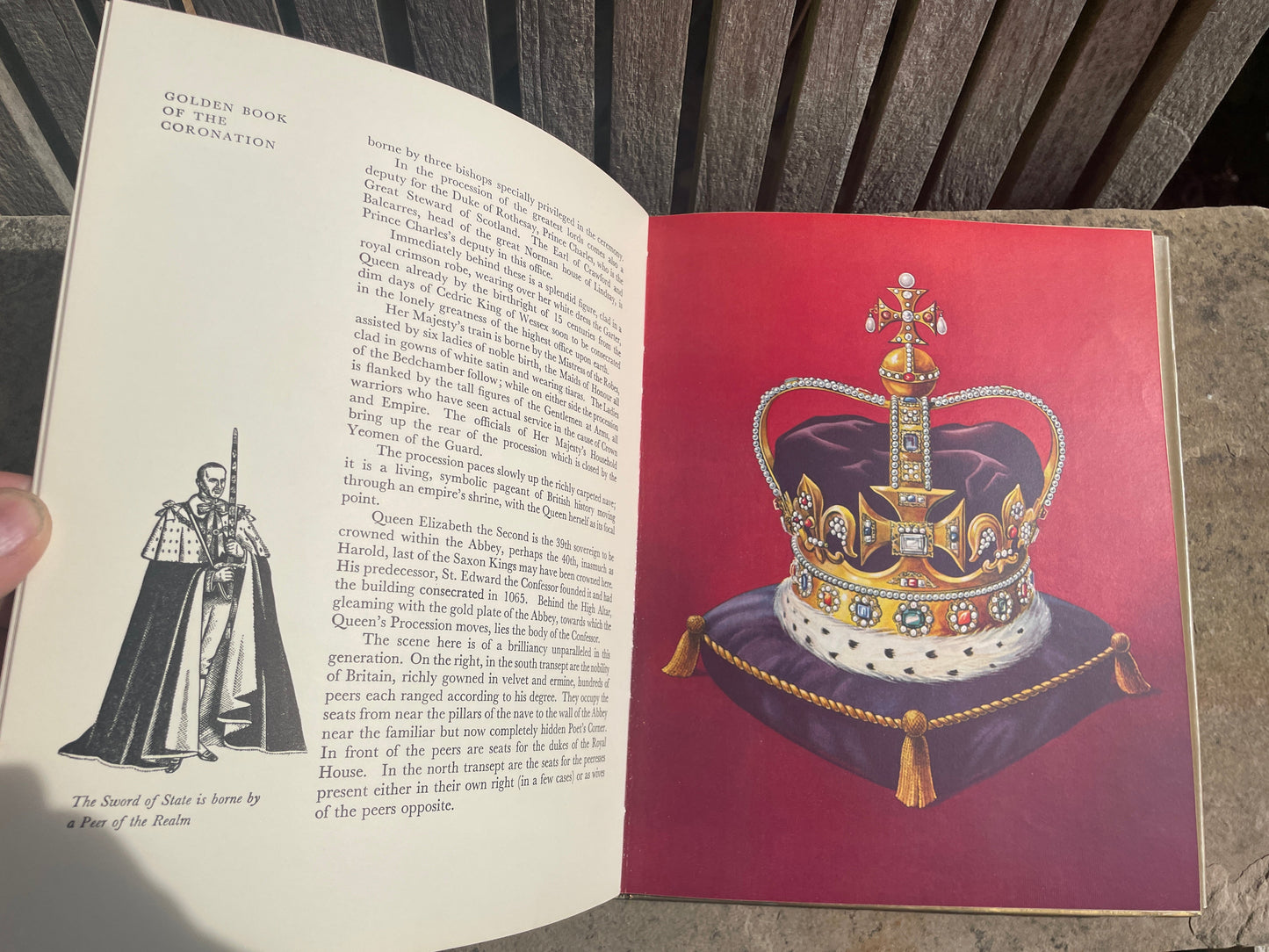 The Golden Book – 1953 Coronation Edition – Daily Mail Period Book – Queen Elizabeth II Royal Souvenir